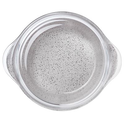 Pasabahce Granit Auflaufform mit Glasdeckel