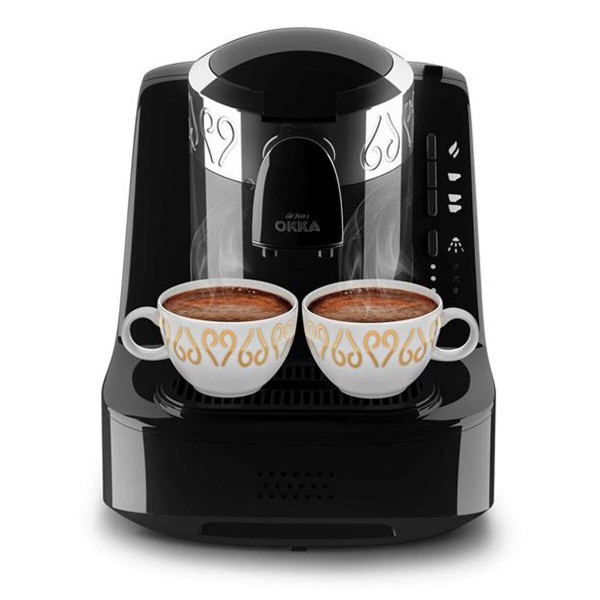 Arzum OKKA Türkische Kaffeemaschine – Schwarz-Chrom002B