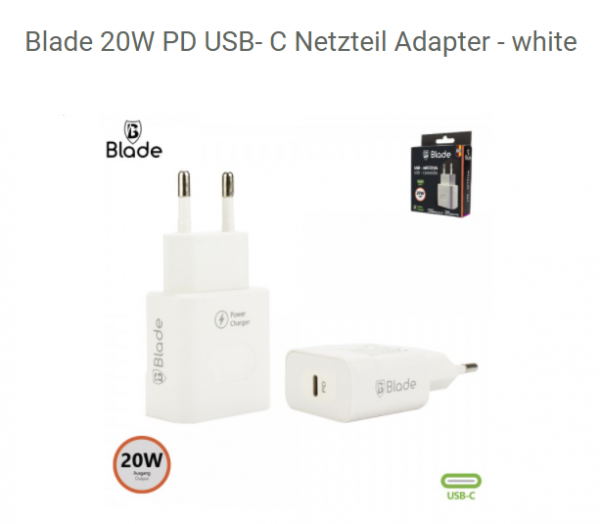 20W Schnellladegerät USB-C für iPhone 12 & 13 Pro / Max / Mini MagSafe Charger Netzteil